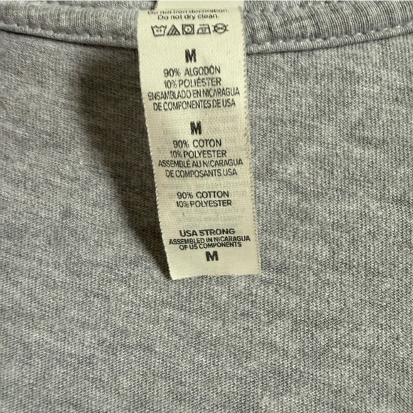 BARSTOOL SPORTS / FORE PLAY GRAY SHORT SLEEVE GRAPHIC T-SHIRT SIZE MEDIUM - Picture 5 of 7